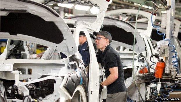 Car worker at Nissan, Sunderland