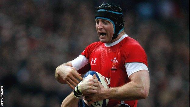 Lock Ian Gough won the last of his 64 Wales caps in 2010