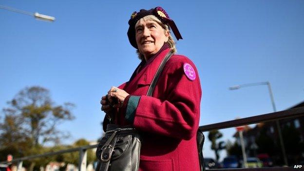 UKIP supporter in Clacton