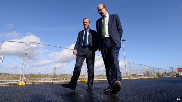 Nigel Farage and Mark Reckless