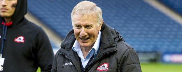 Edinburgh head coach Alan Solomons