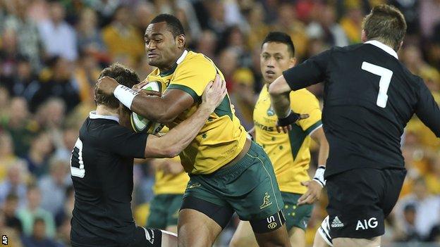 Australia's Tevita Kuridrani