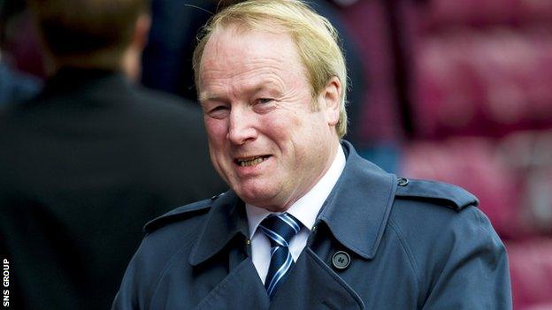 Kilmarnock chairman Michael Johnston