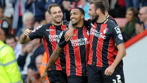 Bournemouth celebrate