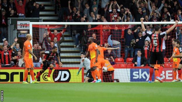 Callum Wilson scores for Bournemouth