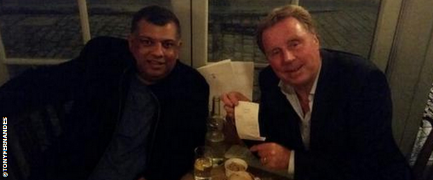 Tony Fernandes and Harry Redknapp