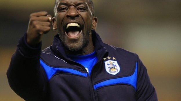 Huddersfield manager Chris Powell