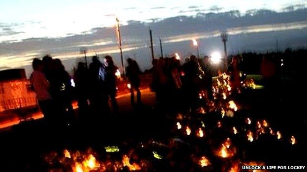 Candles & people, Burnham-on-Crouch