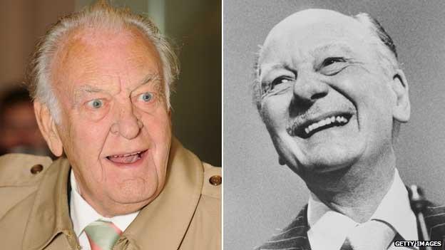 Sir Donald Sinden and Sir John Gielgud