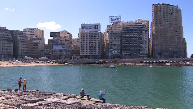 Alexandria beachfront used by traffickers