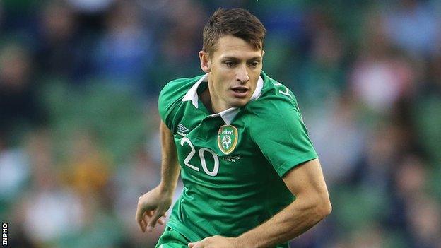 Republic of Ireland international Wes Hoolahan