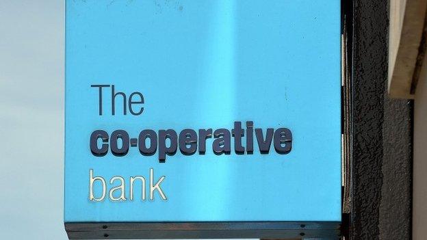 Co-op Bank sign