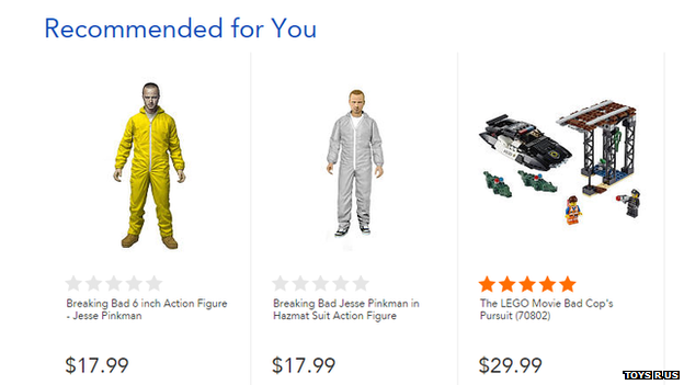 Dolls available on Toys R Us website