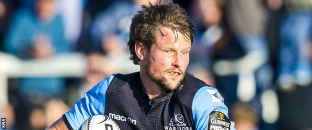 Glasgow Warriors full-back Peter Horne