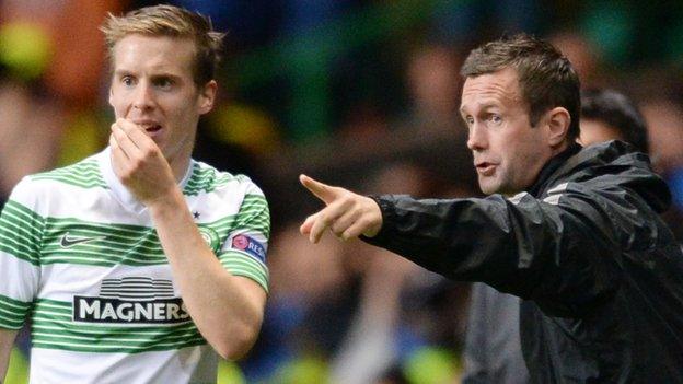 Stefan Johansen and Ronny Deila