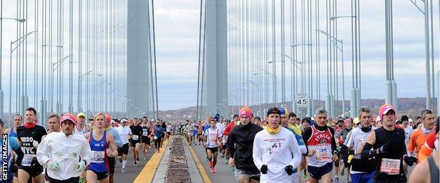 New York marathon