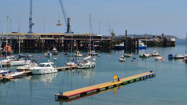 Guernsey's St Peter Port Harbour