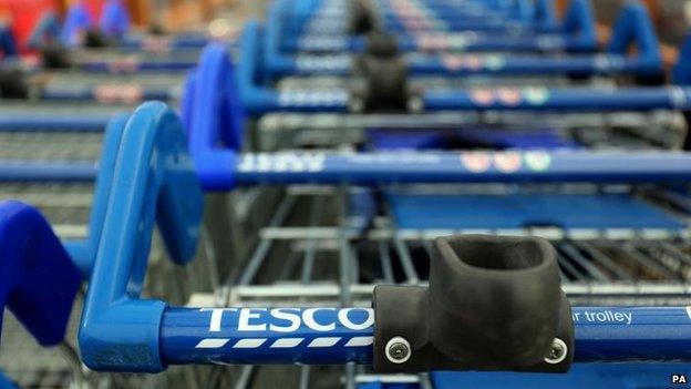 Tesco trollies