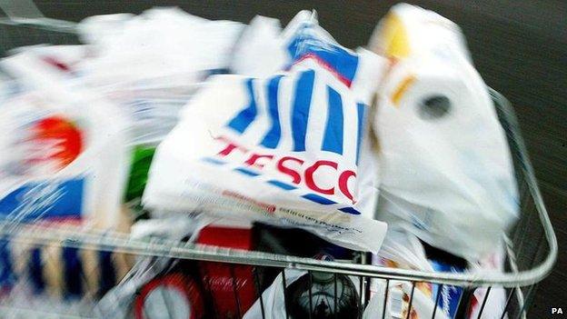 Tesco bags