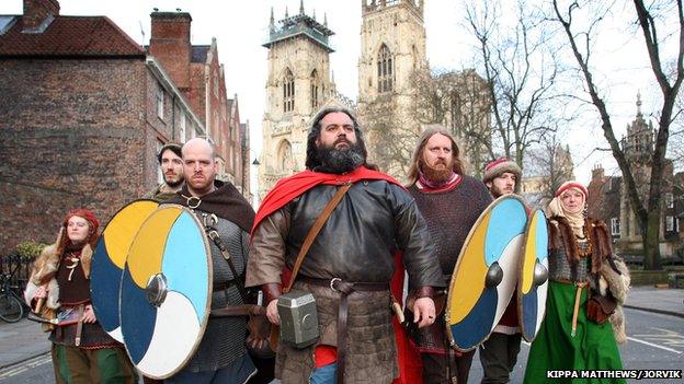 Viking re-enactment in York