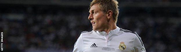 Real Madrid's Toni Kroos