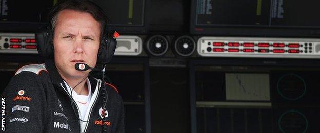 McLaren sporting director Sam Michael