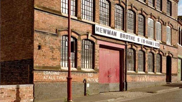 Newman Brothers Coffin Works, Birmingham