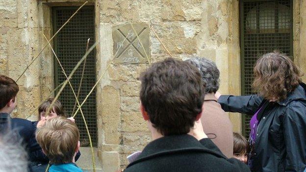 Beating the bounds in Oxford