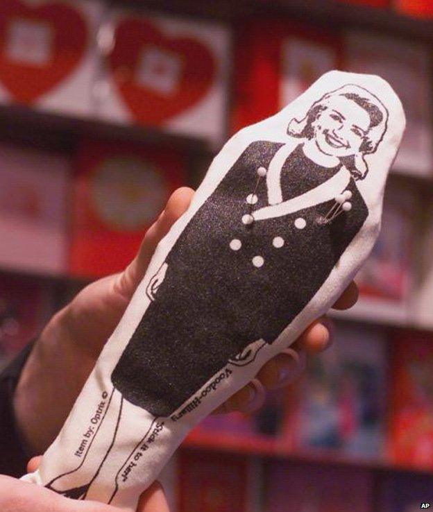Hillary Clinton "voodoo doll"