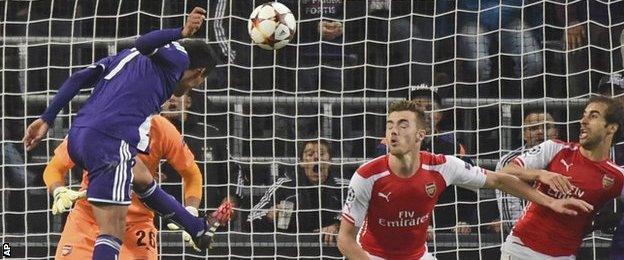 Anderlecht 1-0 Arsenal