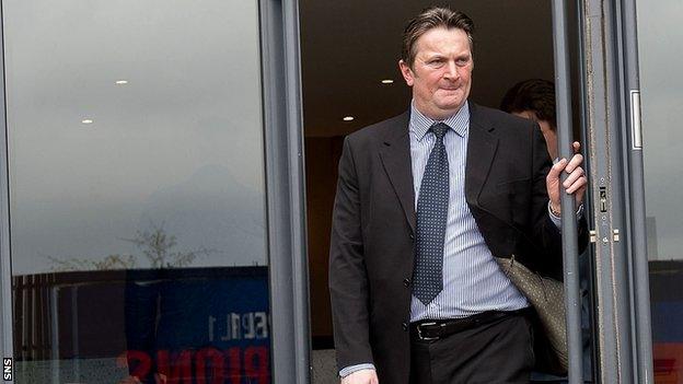 Rangers shareholder Sandy Easdale