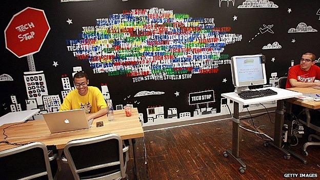 Google's New York offices