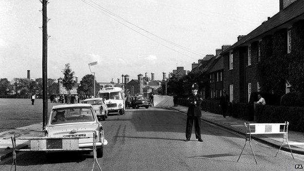 Scene of the 1966 shooting