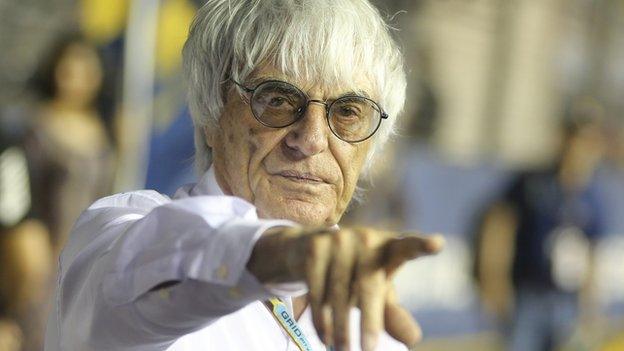 Bernie Ecclestone