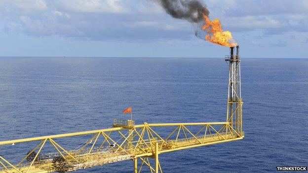 Lasair-bhoillg gas