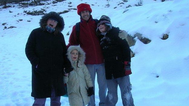 Alice Gross and family