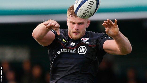 George Kruis of Saracens