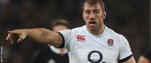 England captain Chris Robshaw