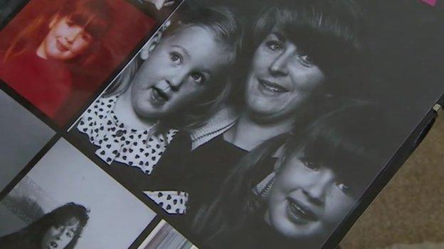 Stacy Banner, left, Christine Lee, middle and Lucy Lee, right