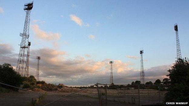 Former stadium ground