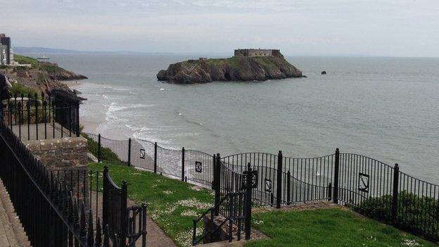 Tenby beach