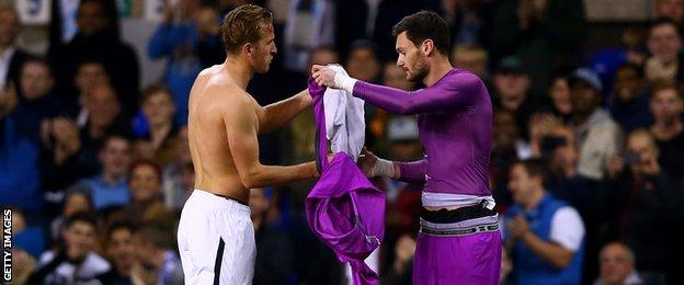 Harry Kane and Hugo Lloris