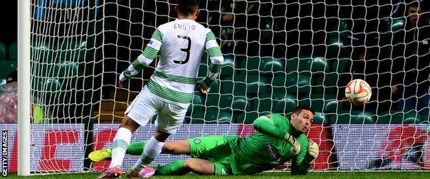 Craig Gordon denies Astra a goal