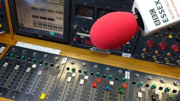 BBC Essex radio desk