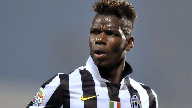 Juventus midfielder Paul Pogba