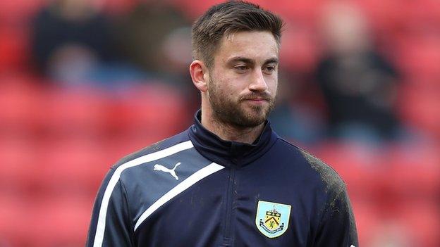 Burnley goalkeeper Alex Cisak