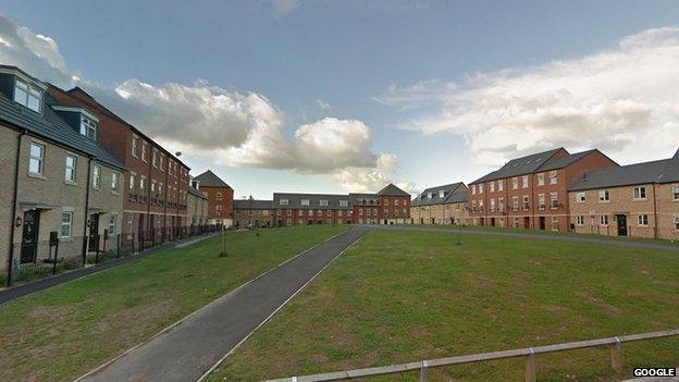 Houses in Baseball Drive, Derby