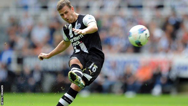 Ryan Taylor, Newcastle United