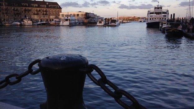 Boston waterfront