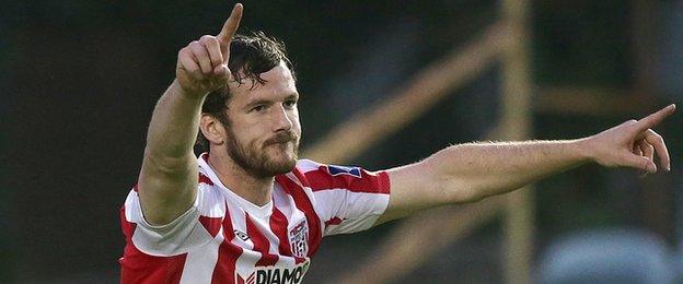 Derry could be without defender Ryan McBride for the FAI Cup final